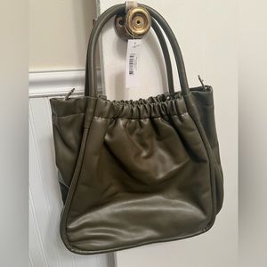 Lulu dharma handbag new with tags in military green